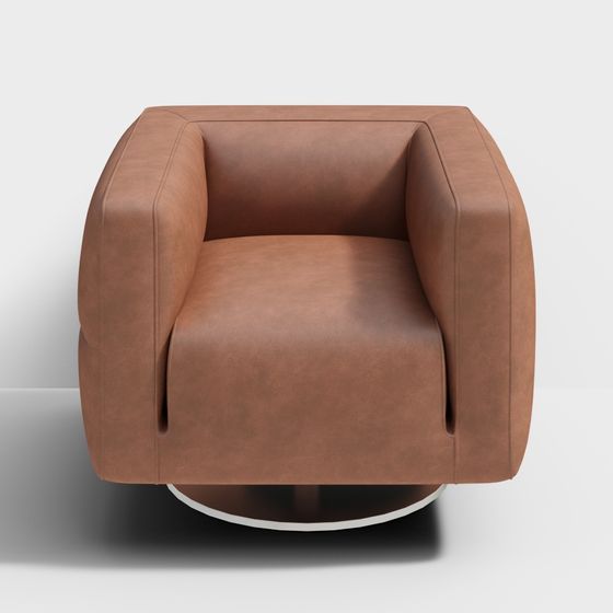 Chic Urban Sofa 3D model for Contemporary Spaces