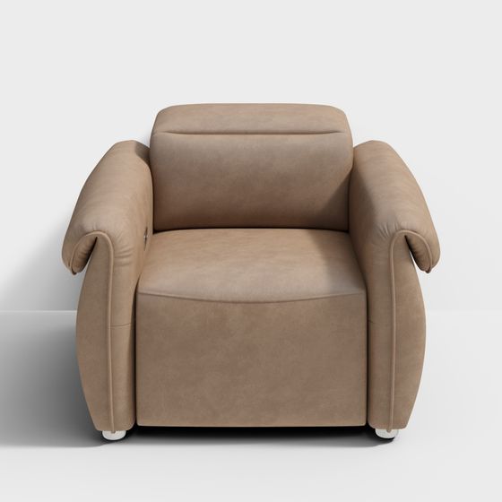 Cozy Retreat Sofa 3D model for Modern Spaces