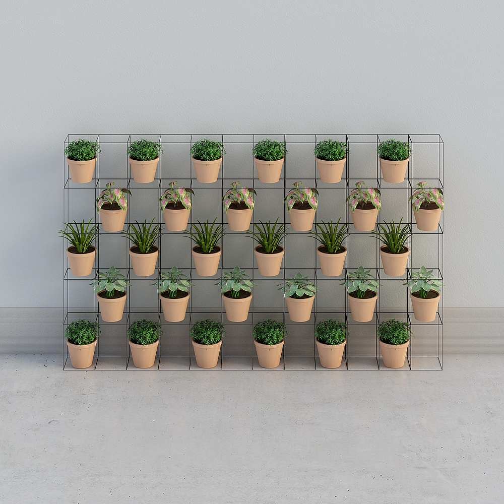 wall plant .skp