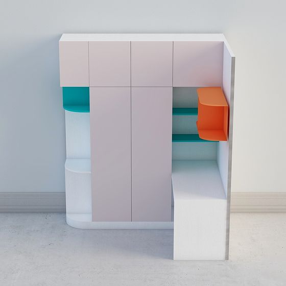 Urban Cube 3D model for Creative Projects