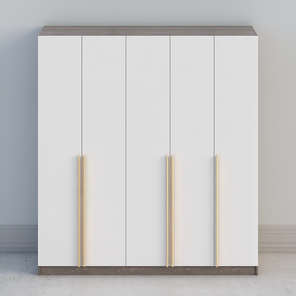 Urban Wardrobe 3D model for Modern Designs