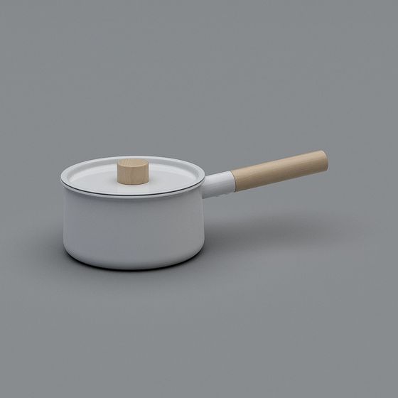 Stylish Low-Poly Pot 3D model for Creative Projects