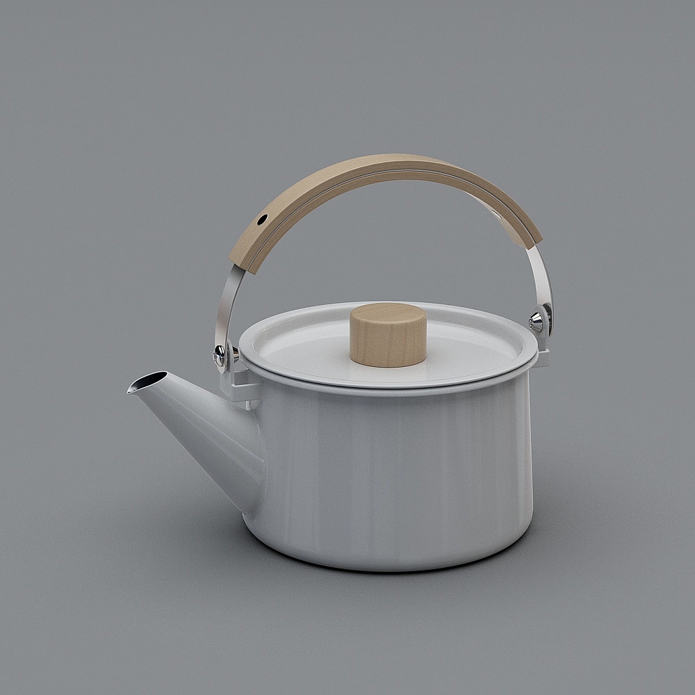 Minimalist Tea Pot 3D model
