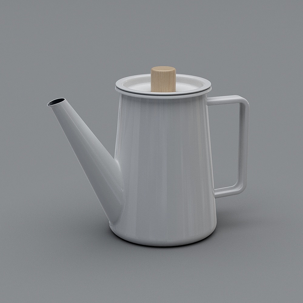 Vaso in Legno Bianco Stampato 4