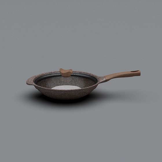 Vintage Cast Iron Skillet 3D model