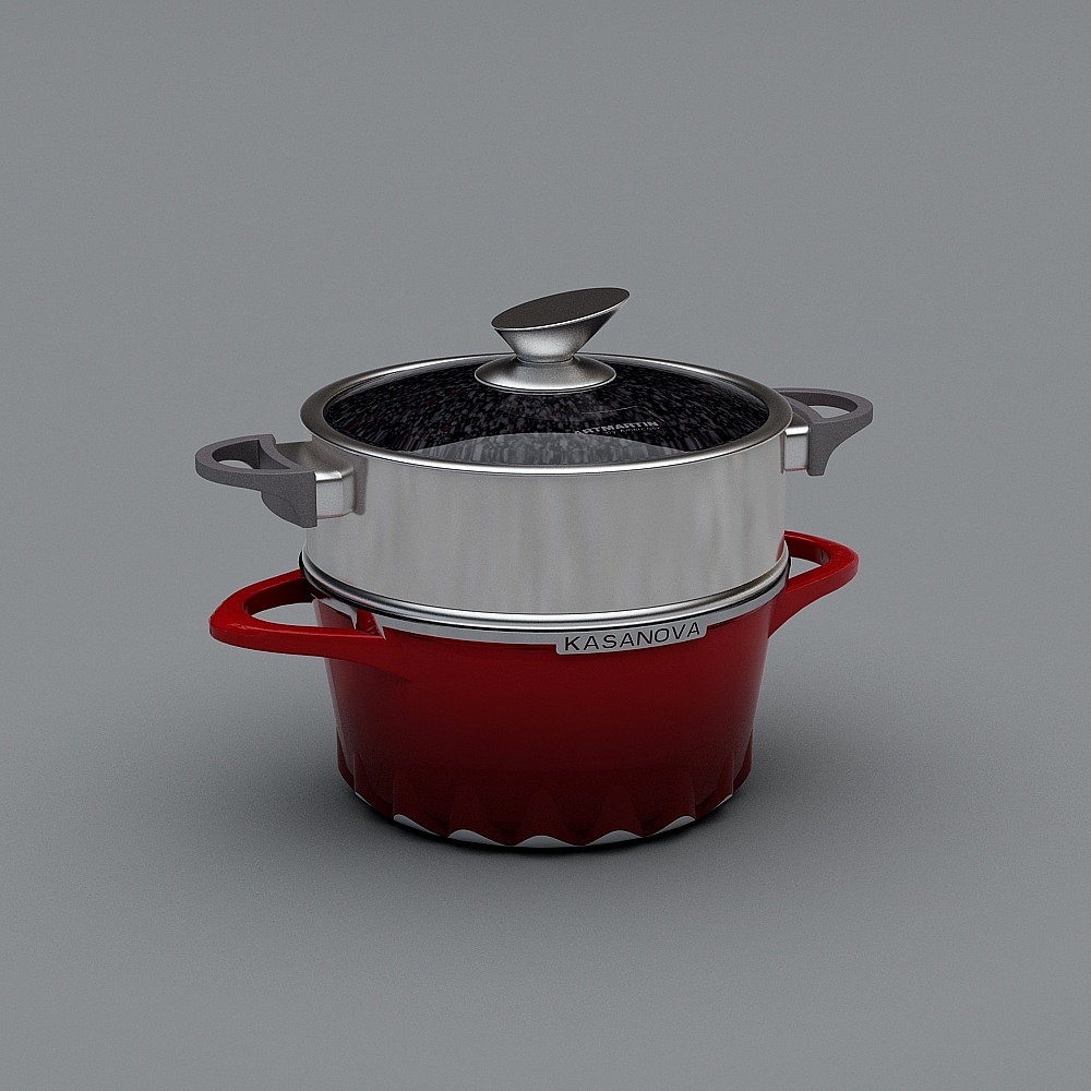 Nồi hấp + Nắp hộp WT STYLE + Lò hấp SS