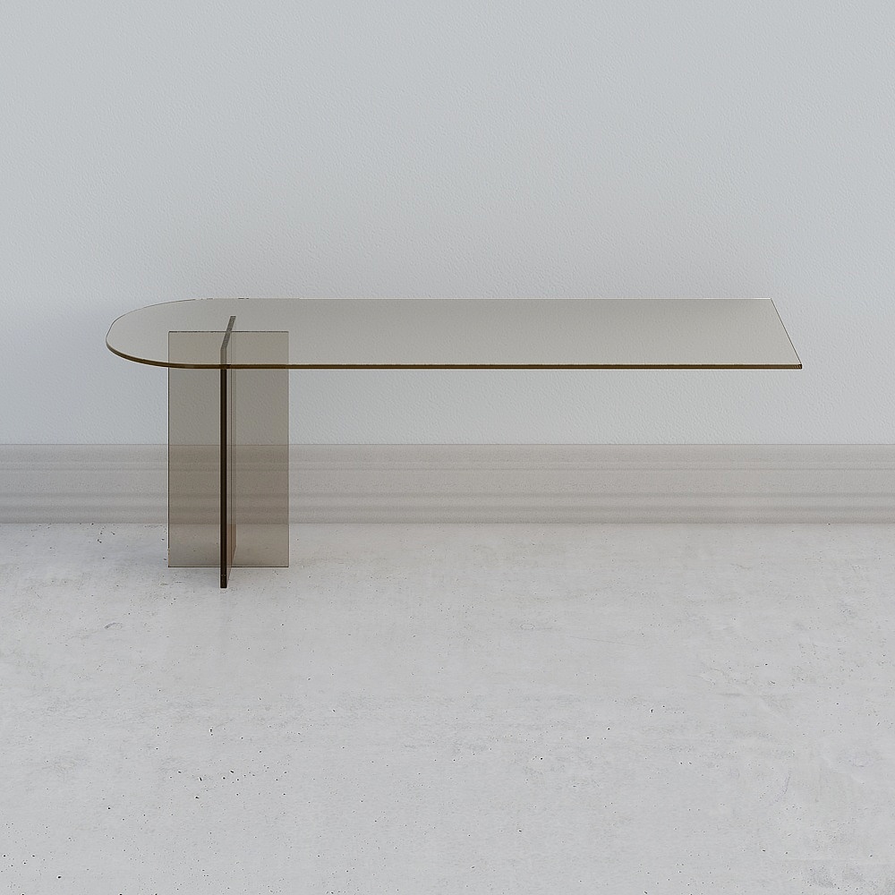 Acrylic dining table-OB