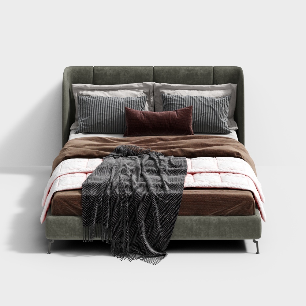 Ikea Modern Double Bed