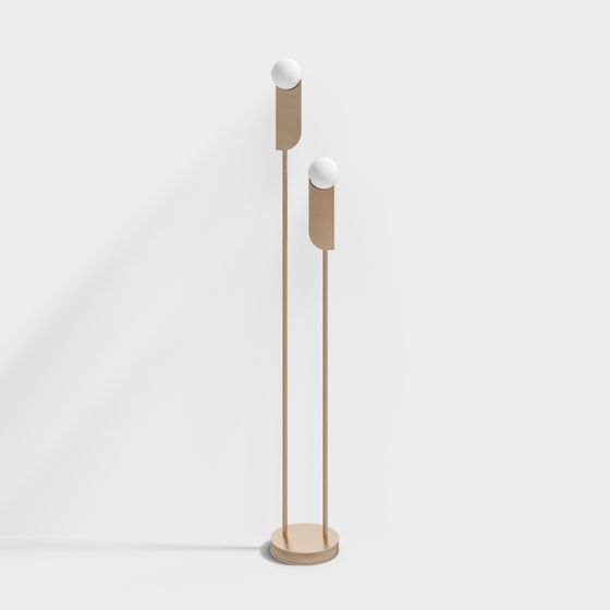 Minimalist Floor Lamp 3D model