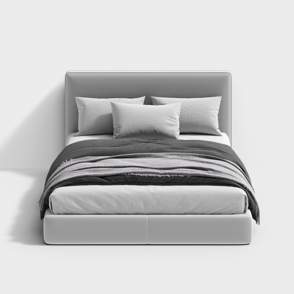 Ikea Modern Double Bed