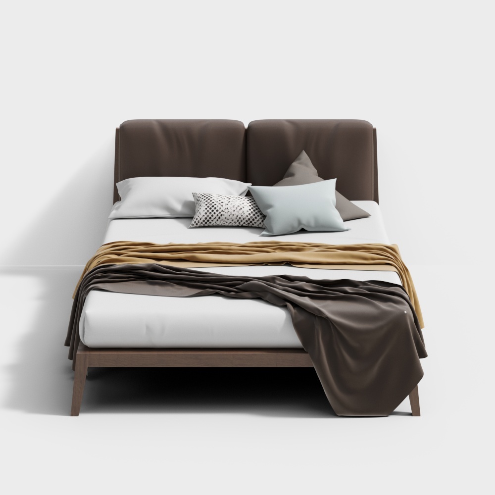 Letto matrimoniale moderno