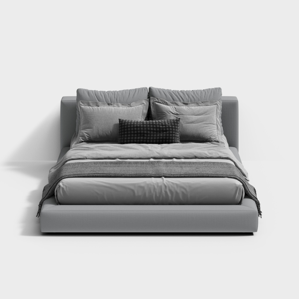 RH Cloud Modern Double Bed