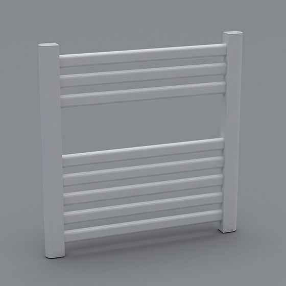 Stylish Minimal Radiator 3D model for Contemporary Spaces