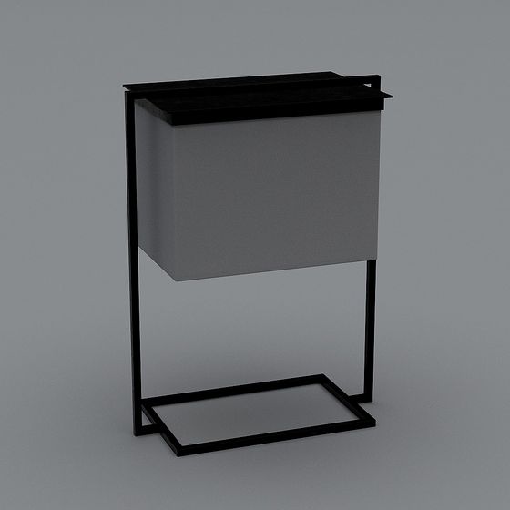 City Window Low-Poly 3D model