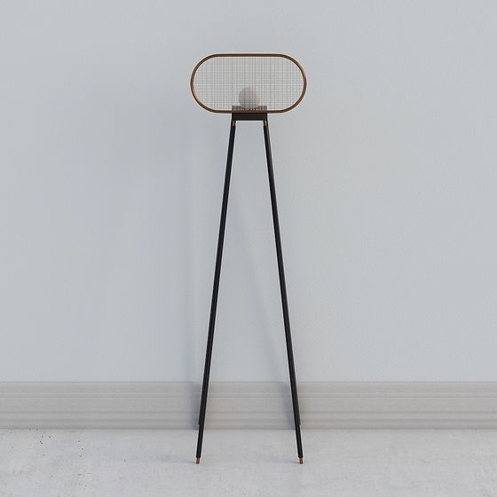 Unique Modern 3D Lamp Model for Creative Spaces