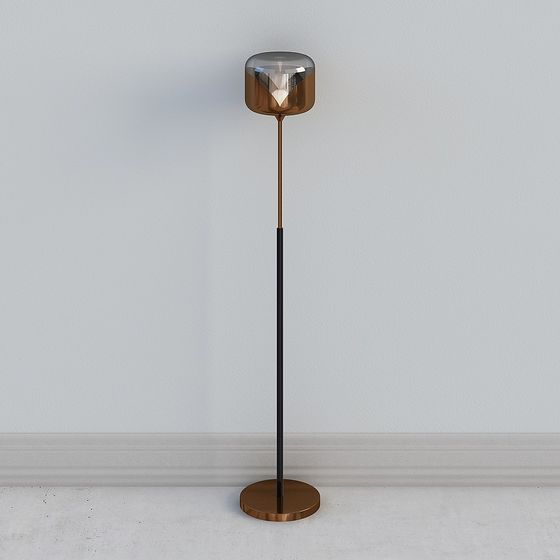 Elegant 3D Lamp Model with Minimal Design
