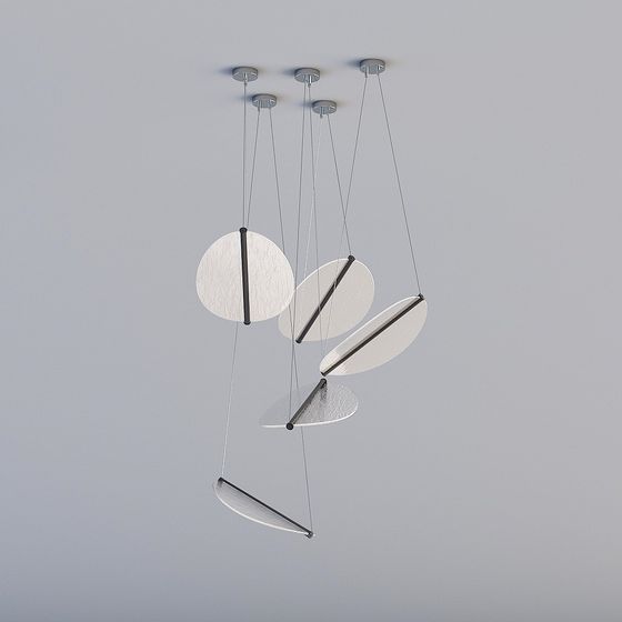 Tổ hợp đèn chùm hiện đại-1