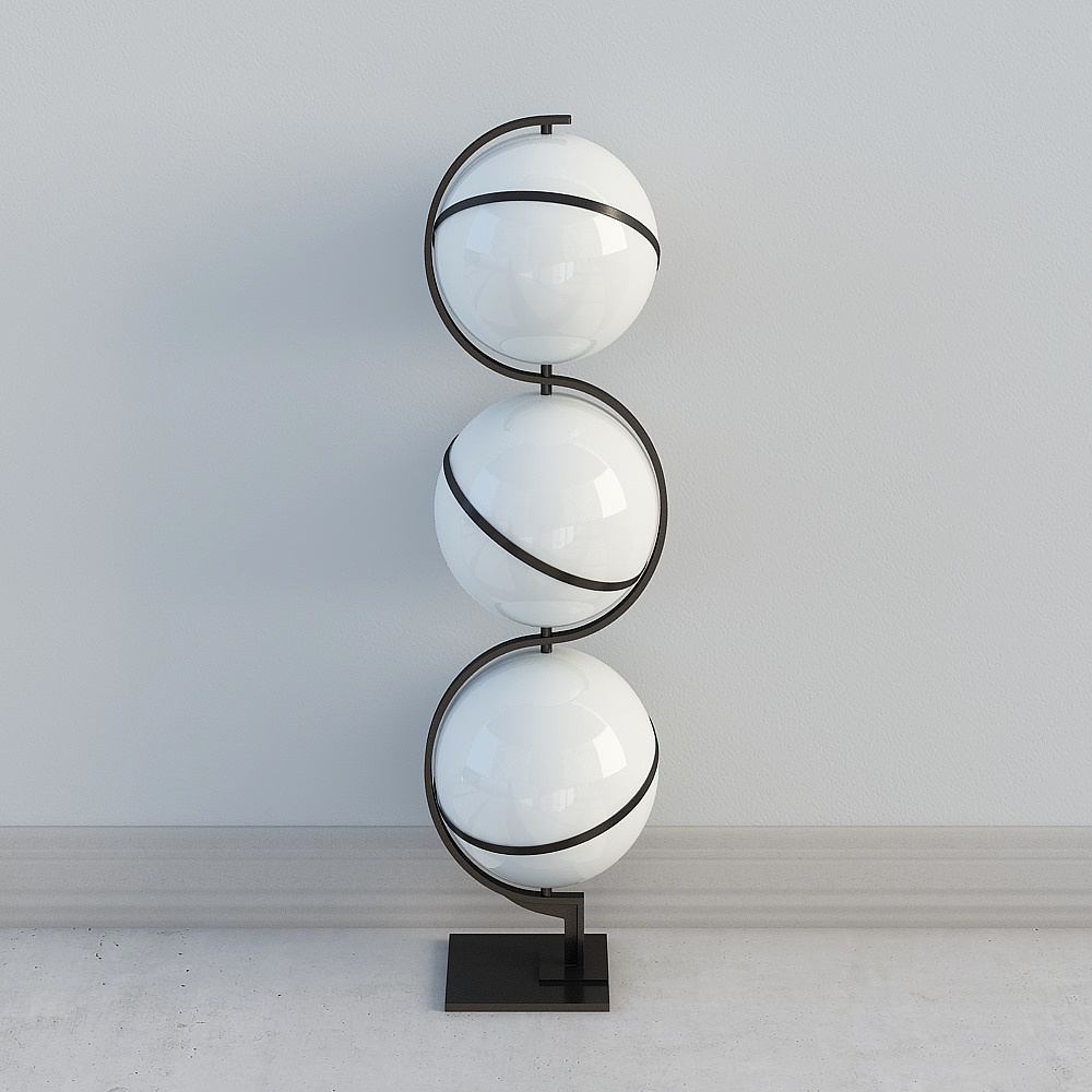 A few combinations of modern personality floor lamps