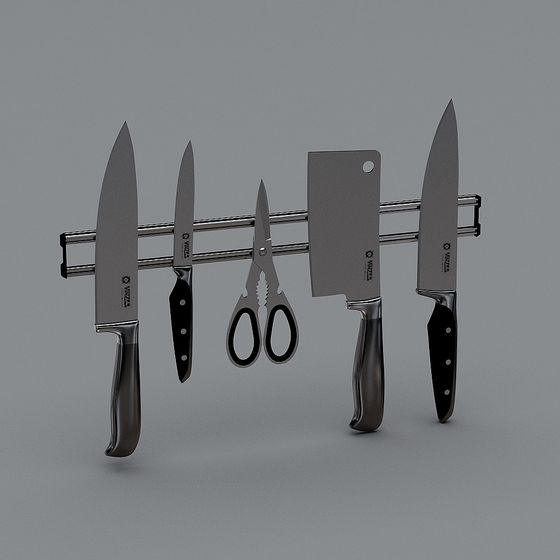 Kitchen Cutlery Rack 3D model