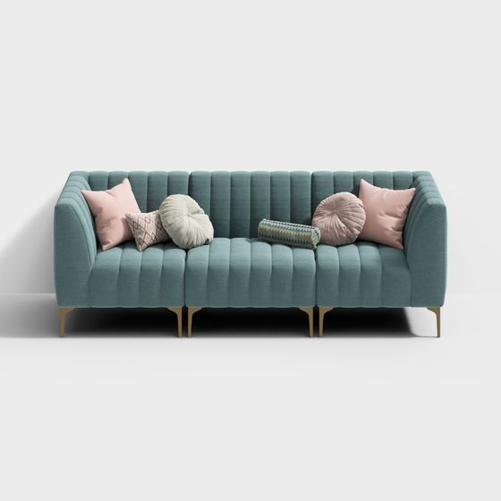 Chic Lounge 3D model for Modern Home Design