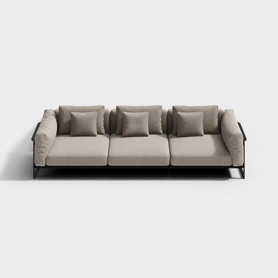 Urban Comfort Sofa 3D model