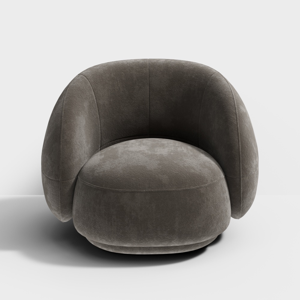 Modern Living Room - Single Sofa