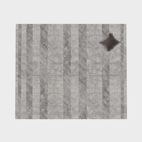 Unique Low-Poly Geometric Carpet 3D model