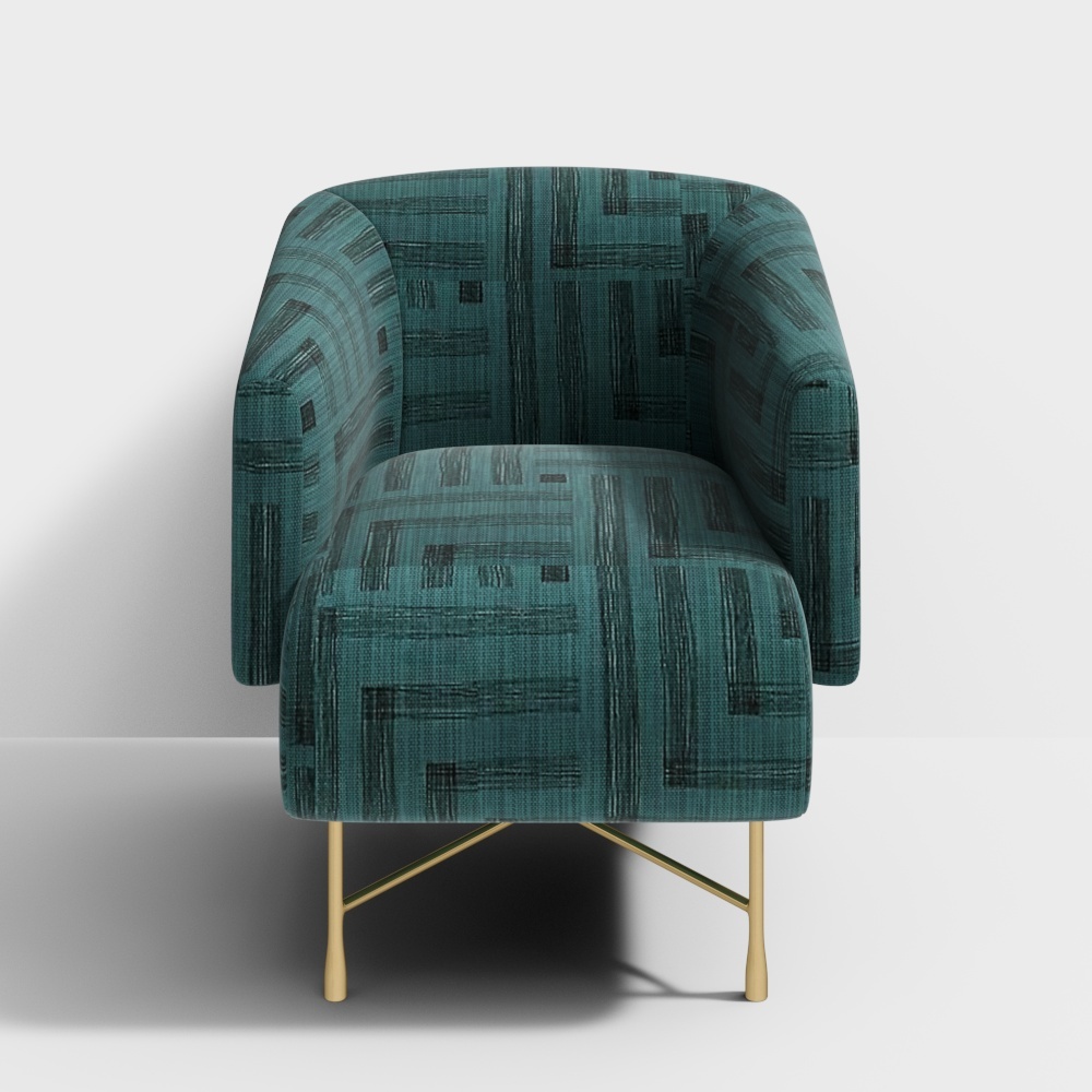 USA Kelly Wearstler Modern Single Sofa