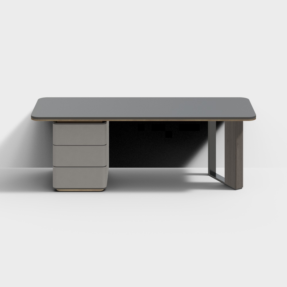 Estudio minimalista moderno de Martha Sant'Atti/Masasanty-Escritorio