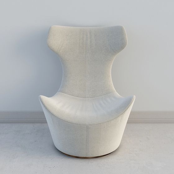 Streamlined Sofa 3D model