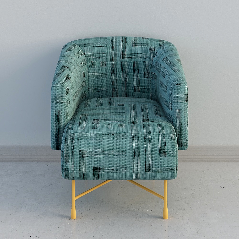 Kelly Wearstler Modern Single Sofa-2