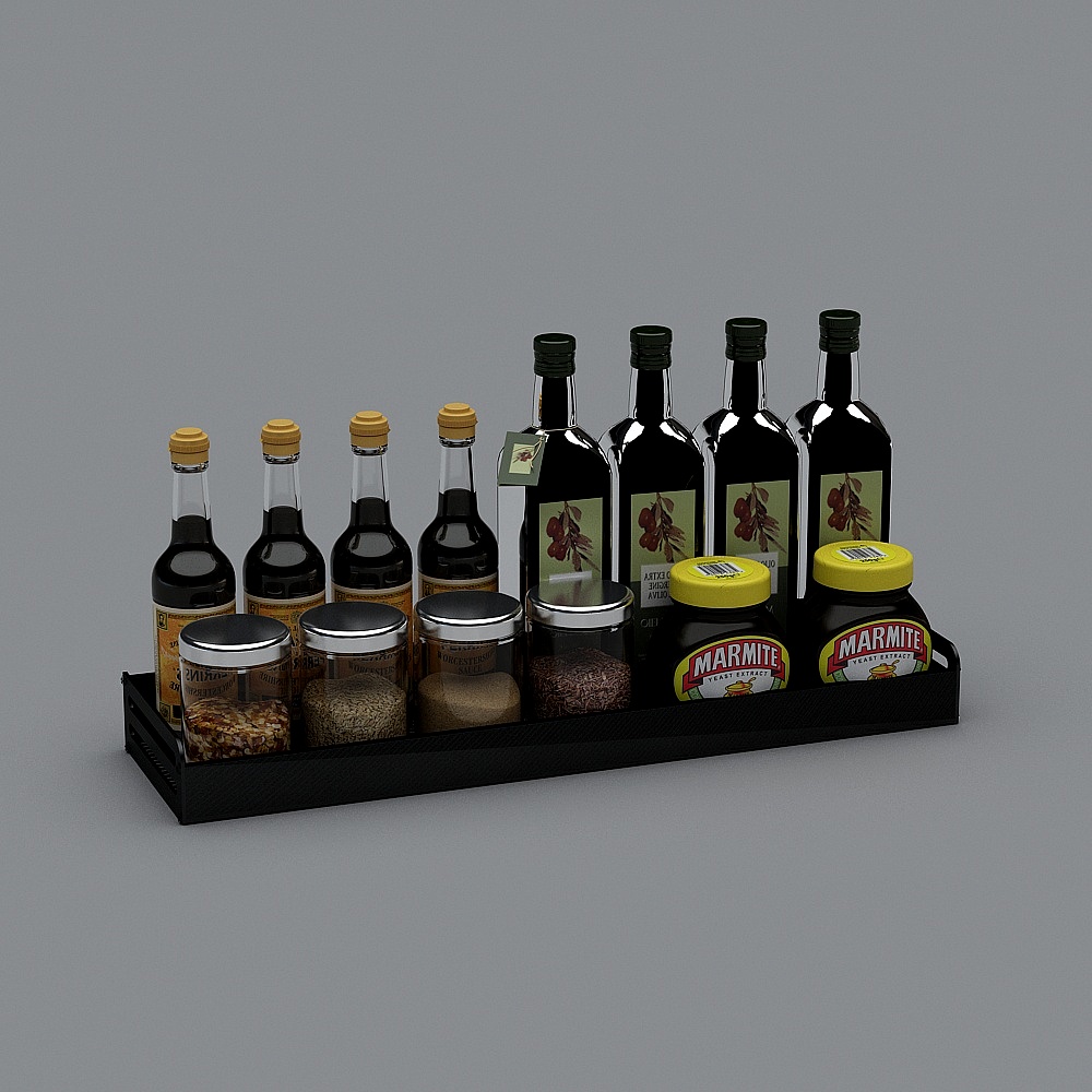 Porta Bottiglie di Condimenti