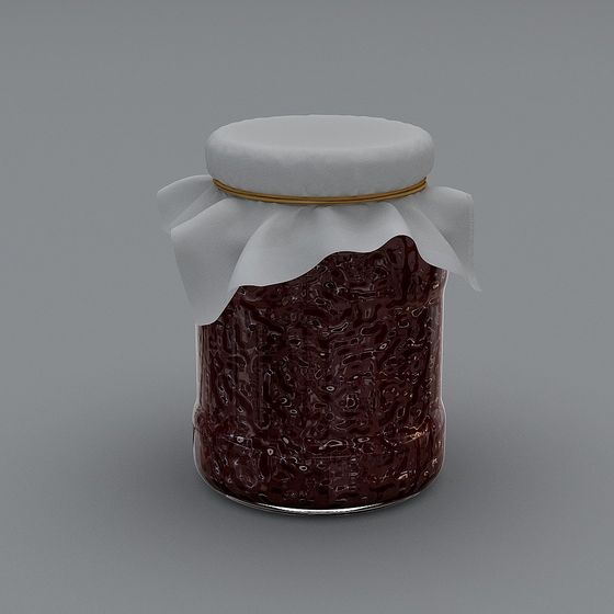 Jar of Jam 3D model
