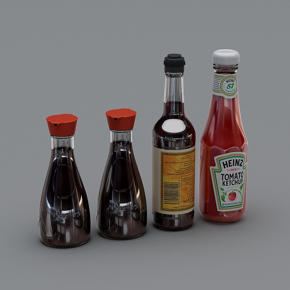 Seasoning bottle combination