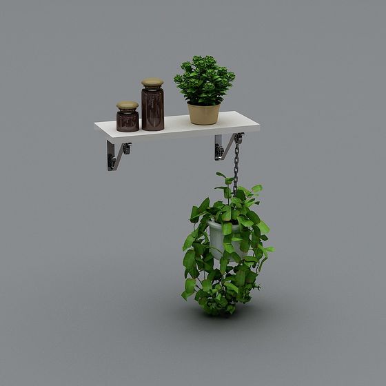 Hanging Planter 3D model for Modern Homes
