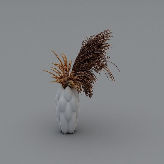 Autumn Vase 3D model