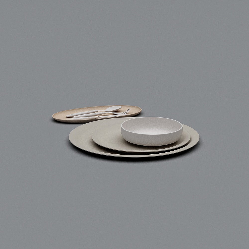 11 Table chairs a cutlery