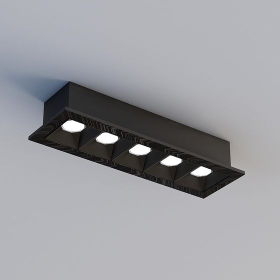 Urban Glow Low-Polygon LED Light 3D model