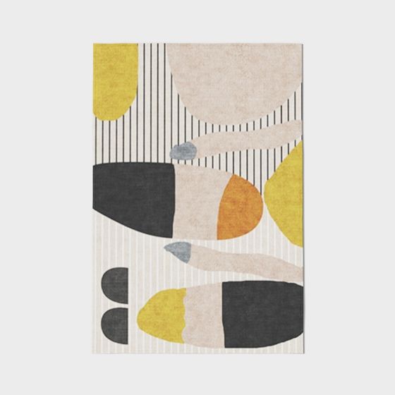 Abstract Carpet 3D Model for Modern Design