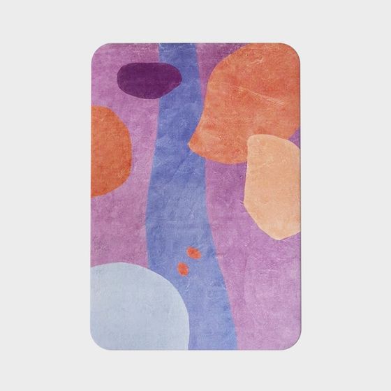 Vibrant Abstract Carpet 3D model for Creative Projects