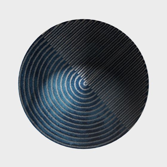 Spiral Wave Rug 3D model
