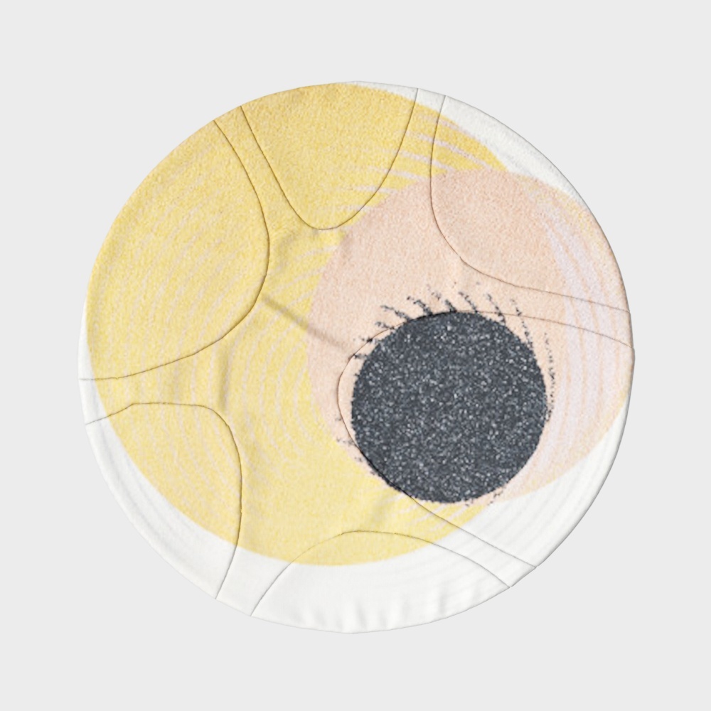 Modern lightweight round carpet-6