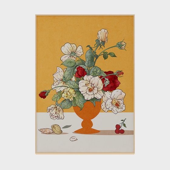 Vase and Nature 3D model