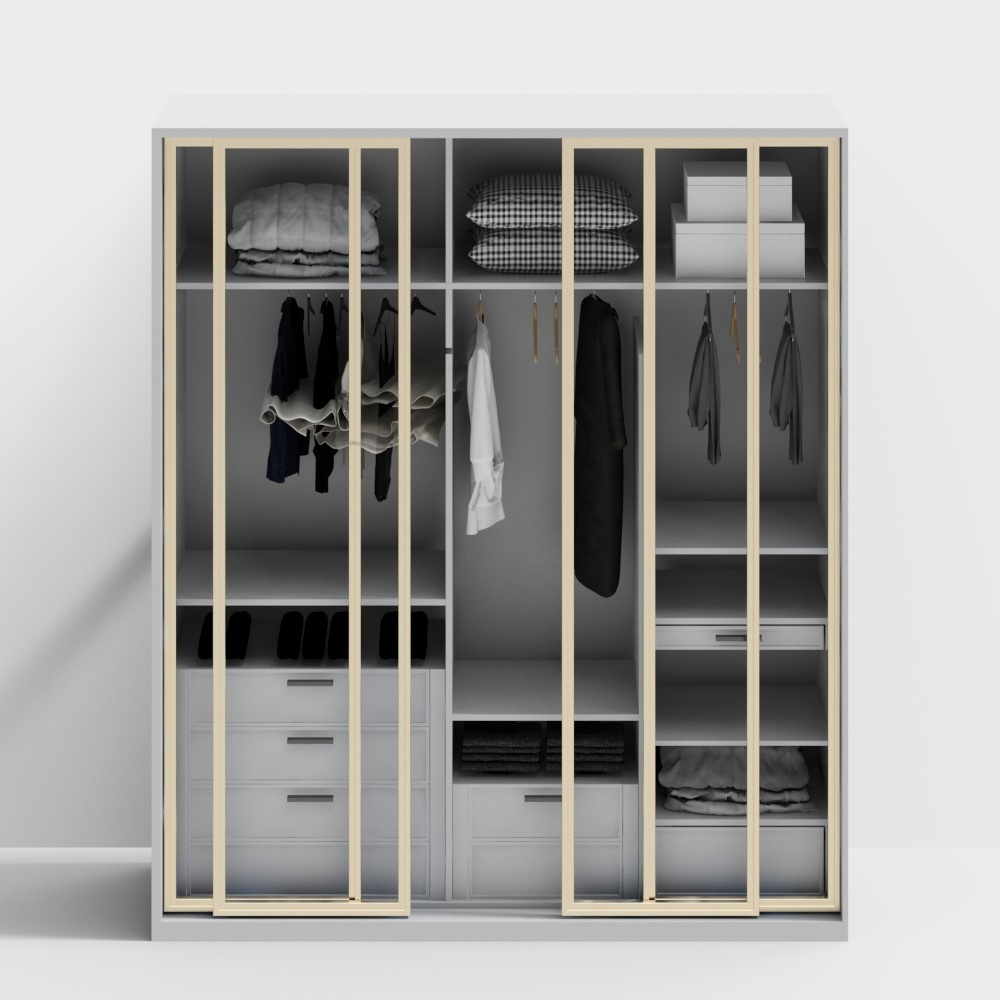 Modern wardrobe-4