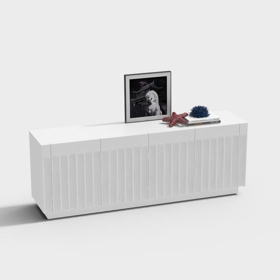 City Light TV Stand 3D model for Modern Interiors