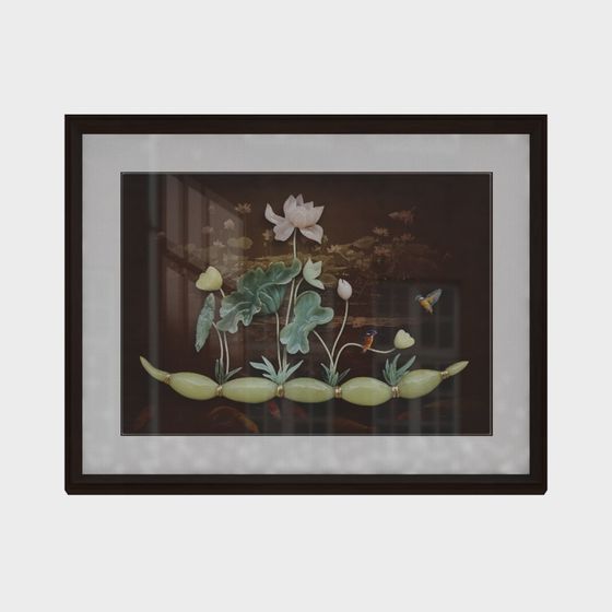 Lotus Pond Wonderland 3D model