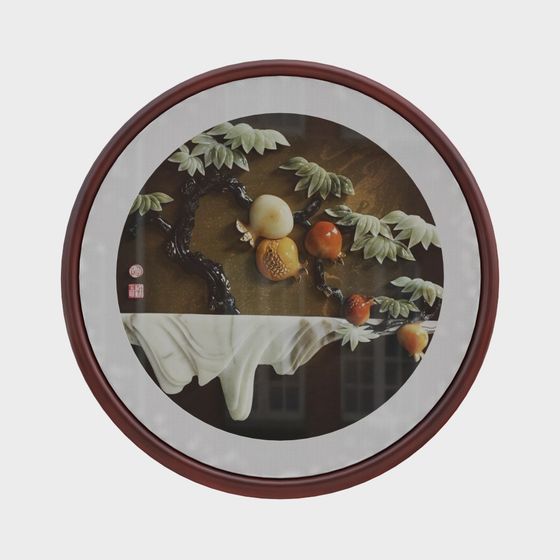 Classic Still Life Plate 3D model for Creative Projects