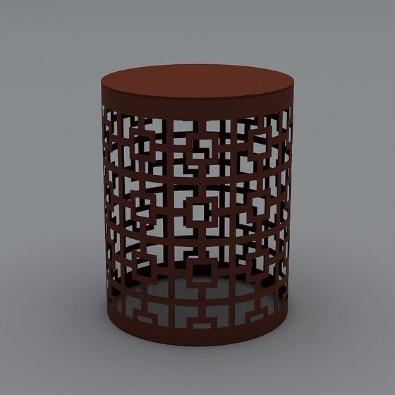 Hollow Cylinder 3D Model for Modern Design