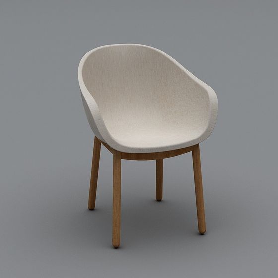 Cozy Chair 3D model for Modern Interiors
