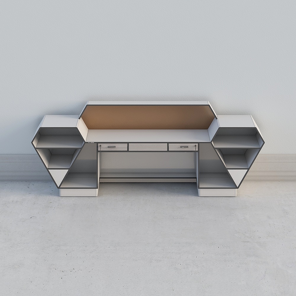 Simple and modern-XH01C-office furniture cashier counter bar front desk reception desk